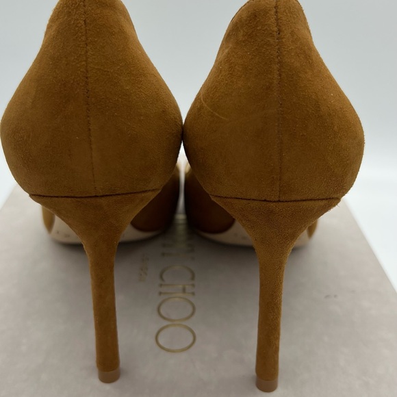 ❌SOLD❌Authentic Brand new Jimmy Choo suede leather Romy 85mm - Picture 8 of 15